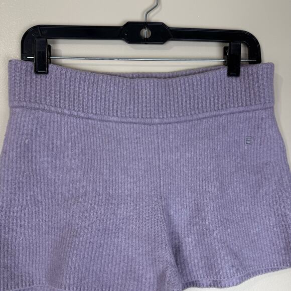 Everlane Purple Yak Wool Shorts for Women L – Soft & Cozy High-Quality Knit - Picture 2 of 10